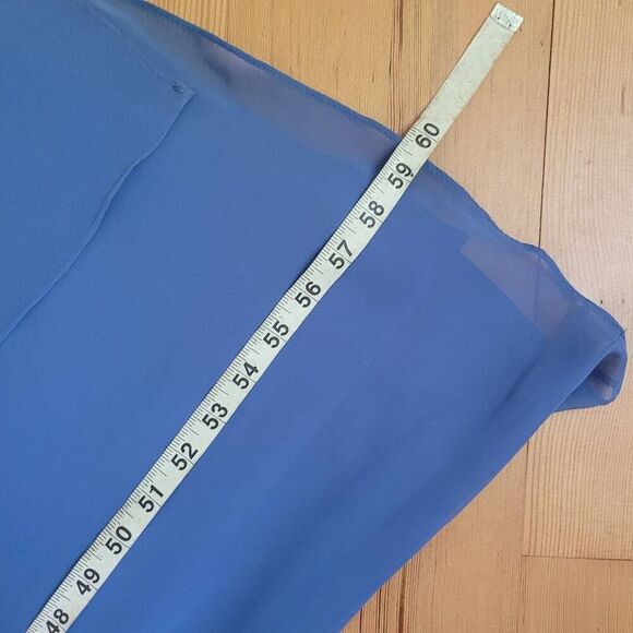 NWT Alfred Angelo navy single strap maxi dress sweetheart neckline wedding guest - Picture 14 of 16